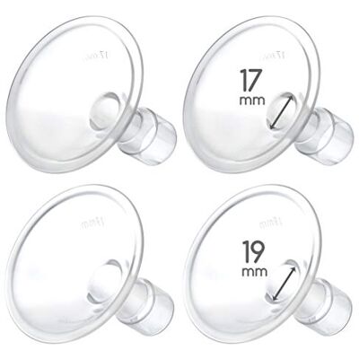 Maymom Plaque MyFit de 17,19 mm Compatible avec le Medela personnel de pompe à pression Medela Freestyle, Harmony, Maxi, Freestyle Flex Connexion à Breit/étroite - Publicité Maymom Plaque MyFit de 17,19 mm Compatible avec le Medela personnel de pompe à pression Medela Freestyle, Harmony, Maxi, Freestyle Flex Connexion à Breit/étroite - Publicité