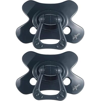 Difrax Tétine 18 Mois et Plus– Sucette Naissance avec Tétine Silicone – 18+ Facile à Accepter un Apport Optimal d'Air – Tutute Bébé 18-36 Mois – Mûre Sauvage/Bleu foncé – 2 Pièces - Publicité Difrax Tétine 18 Mois et Plus– Sucette Naissance avec Tétine Silicone – 18+ Facile à Accepter un Apport Optimal d'Air – Tutute Bébé 18-36 Mois – Mûre Sauvage/Bleu foncé – 2 Pièces - Publicité