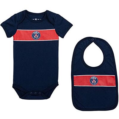 Paris Saint-Germain Lot Body + Bavoir PSG bébé Collection Officielle 24 Mois - Publicité Paris Saint-Germain Lot Body + Bavoir PSG bébé Collection Officielle 24 Mois - Publicité