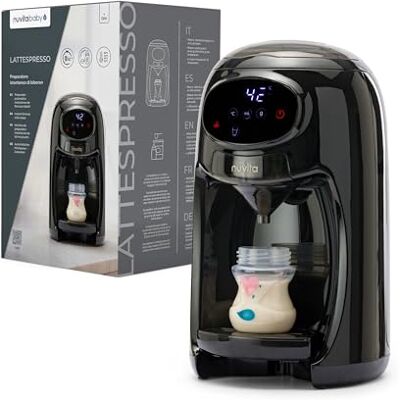 Nuvita 1180 Lattespresso Préparateur Instantané de Lait en Poudre, Dosage, Chauffage et Mélange Précis, 4 Températures Sélectionnables, Compatible avec la plupart des Marques de Lait en Poudre - Publicité Nuvita 1180 Lattespresso Préparateur Instantané de Lait en Poudre, Dosage, Chauffage et Mélange Précis, 4 Températures Sélectionnables, Compatible avec la plupart des Marques de Lait en Poudre - Publicité