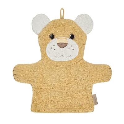 Sterntaler Gant de Toilette Lion Leo Gant de Toilette en Coton Absorbant avec de Beaux Bords tissés Broderie Mignonne pour bébés et Tout-Petits Ocre - Publicité Sterntaler Gant de Toilette Lion Leo Gant de Toilette en Coton Absorbant avec de Beaux Bords tissés Broderie Mignonne pour bébés et Tout-Petits Ocre - Publicité