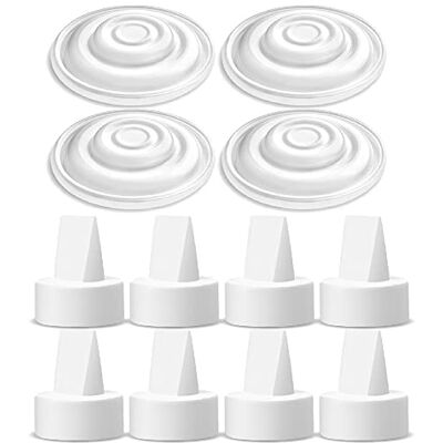 Maymom valve duckbill en silicone de remplacement, compatible avec Spectra S1, S2, 9 Plus et Synergy Gold, accessoire compatible non original - Publicité Maymom valve duckbill en silicone de remplacement, compatible avec Spectra S1, S2, 9 Plus et Synergy Gold, accessoire compatible non original - Publicité