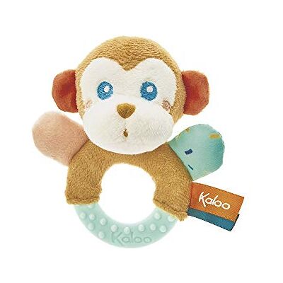 KALOO Jungle Hochet de Dentition Sam Le Singe Multicolore - Publicité KALOO Jungle Hochet de Dentition Sam Le Singe Multicolore - Publicité