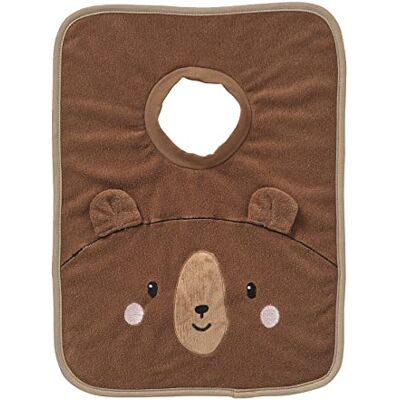 Bavoir bébé VERTBAUDET - Visage animal - Grande taille - Protège la tenue - Publicité Bavoir bébé VERTBAUDET - Visage animal - Grande taille - Protège la tenue - Publicité