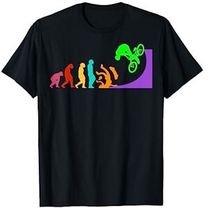 Vélo BMX Freestyle, Accessoires Cadeaux BMX Shirts BMX Vélo cycliste BMX Bicyclettes Évolution cyclisme BMX T-Shirt - Publicité