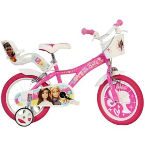 Tecnobike Shop Vélo pour fille Dino Bikes Barbie Taille 12" 14" 16" (Jante 16 Pouces) - Publicité Tecnobike Shop Vélo pour fille Dino Bikes Barbie Taille 12" 14" 16" (Jante 16 Pouces) - Publicité