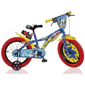 Tecnobike Shop Vélo pour enfant Dino Bikes Sonic Taille 12" 14" 16" 20" (roue 16 Pouces) - Publicité Tecnobike Shop Vélo pour enfant Dino Bikes Sonic Taille 12" 14" 16" 20" (roue 16 Pouces) - Publicité