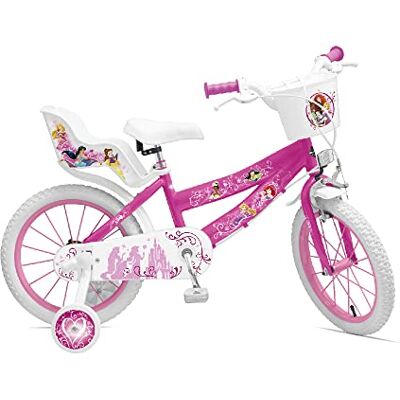 Huffy, Disney Princess Girls Vélo 14 Pouces, Rose, Taille Unique - Publicité Huffy, Disney Princess Girls Vélo 14 Pouces, Rose, Taille Unique - Publicité