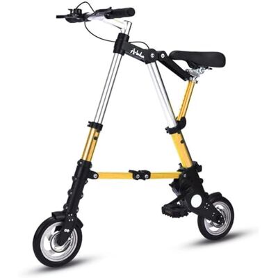 Kcolic Mini Vélo Ville Pliage Rapide avec Roues Aluminium 8 Pouces, Mini Vélo Portable Ultraléger pour Adultes A,8in - Publicité Kcolic Mini Vélo Ville Pliage Rapide avec Roues Aluminium 8 Pouces, Mini Vélo Portable Ultraléger pour Adultes A,8in - Publicité