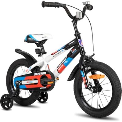 JOYSTAR Berry 14 pouces vélo pour enfant de 3–5 ans, pour garçons et filles, vélo pour garçon de 14 pouces avec stabilisateurs, blanc - Publicité JOYSTAR Berry 14 pouces vélo pour enfant de 3–5 ans, pour garçons et filles, vélo pour garçon de 14 pouces avec stabilisateurs, blanc - Publicité