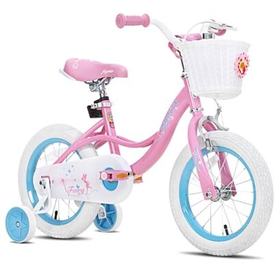 JOYSTAR 12/14/16/18 Pouces vélo pour Enfants de 2 à 9 Ans, vélo pour Filles de 12/14/16/18 Pouces avec stabilisateurs et Panier - Publicité JOYSTAR 12/14/16/18 Pouces vélo pour Enfants de 2 à 9 Ans, vélo pour Filles de 12/14/16/18 Pouces avec stabilisateurs et Panier - Publicité