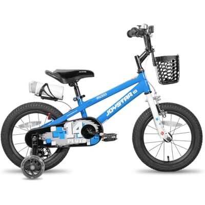 JOYSTAR Pluto 18 Pouces vélo pour Enfants pour Les garçons et Les Filles de 6 à 8 Ans. Bleu - Publicité JOYSTAR Pluto 18 Pouces vélo pour Enfants pour Les garçons et Les Filles de 6 à 8 Ans. Bleu - Publicité