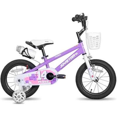 JOYSTAR Pluto 16 Pouces vélo pour Enfants pour Les garçons et Les Filles de 5 à 7 Ans. Violet - Publicité JOYSTAR Pluto 16 Pouces vélo pour Enfants pour Les garçons et Les Filles de 5 à 7 Ans. Violet - Publicité