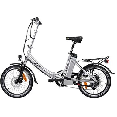 e-motos Pedelec K20 Vélo électrique pliant en aluminium avec batterie Li-ion (19 Ah) - Publicité e-motos Pedelec K20 Vélo électrique pliant en aluminium avec batterie Li-ion (19 Ah) - Publicité