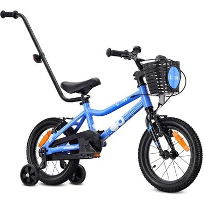 sun baby LOOFI vélo Enfant 12, 14 ou 16 Pouces Vélo fille et garçon 2–6 ans, cadre aluminium léger, roulettes, panier, sonnette et autocollants - Publicité sun baby LOOFI vélo Enfant 12, 14 ou 16 Pouces Vélo fille et garçon 2–6 ans, cadre aluminium léger, roulettes, panier, sonnette et autocollants - Publicité
