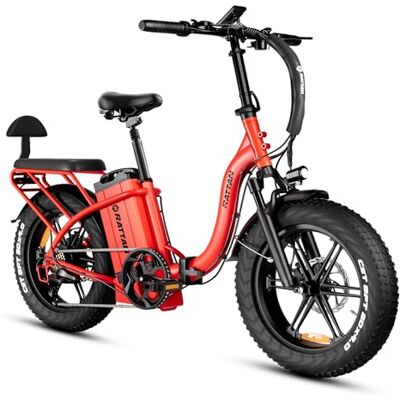 Rattan LM/LF Pro/Ultra Folding Electric Bicycle for Adults, Removable Battery 48 V 40.5 Ah/18 Ah 1944Wh/864Wh, Range 195 km/120 km, 2 Seater - Publicité Rattan LM/LF Pro/Ultra Folding Electric Bicycle for Adults, Removable Battery 48 V 40.5 Ah/18 Ah 1944Wh/864Wh, Range 195 km/120 km, 2 Seater - Publicité