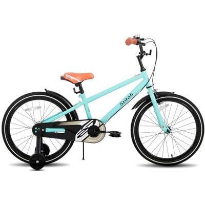 STITCH Vélo pour Enfants 14/16/18/20 Pouces pour Filles et garçons de 3 à 9 Ans, 14/16/18/20 Pouces avec Roues d'appoint, Plusieurs Coloris Disponibles - Publicité STITCH Vélo pour Enfants 14/16/18/20 Pouces pour Filles et garçons de 3 à 9 Ans, 14/16/18/20 Pouces avec Roues d'appoint, Plusieurs Coloris Disponibles - Publicité