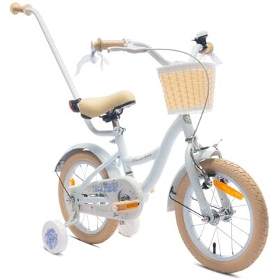 Cali - Flower Bike - Baby Blue - 14in - Bike - Publicité Cali - Flower Bike - Baby Blue - 14in - Bike - Publicité