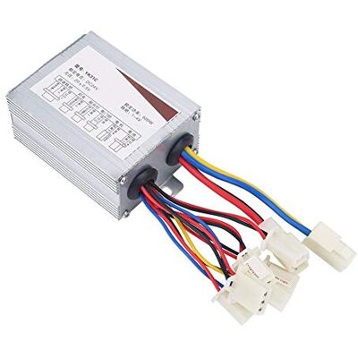 Tbest Contrôleur 24V 500W, Motor Controller Boîtier De Moteur Électrique, Contrôleur De Moteur Brossé, Adapté pour Vélos Électriques Et Scooters Électriques - Publicité Tbest Contrôleur 24V 500W, Motor Controller Boîtier De Moteur Électrique, Contrôleur De Moteur Brossé, Adapté pour Vélos Électriques Et Scooters Électriques - Publicité