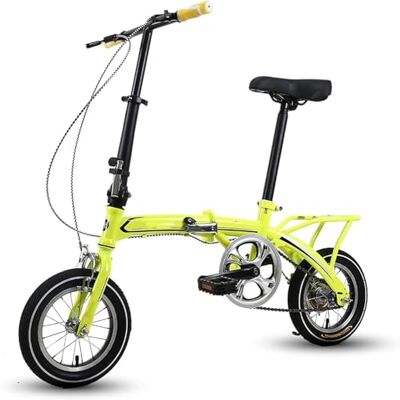 Kcolic Vélo Pliant 12 Pouces, Vélo Ville Compact, pour Étudiants Et Adultes, Mini Vélo Pliant Léger pour Travail E,12inch - Publicité Kcolic Vélo Pliant 12 Pouces, Vélo Ville Compact, pour Étudiants Et Adultes, Mini Vélo Pliant Léger pour Travail E,12inch - Publicité