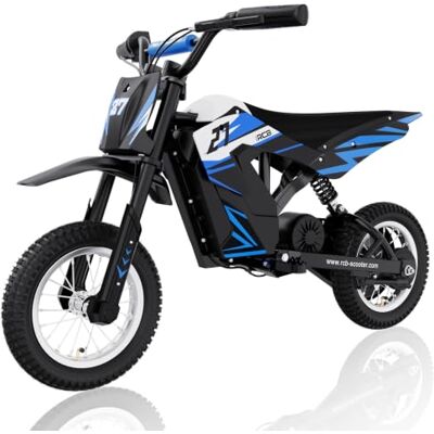 RCB R9X Moto Électrique Enfants, pneus pneumatiques 12 Pouces,Moteur performant, 3 Modes 8/12/25KMH, autonomie Max 17KM,Batterie 36V/5.2 Ah, vélo Moto Cross pour Enfants - Publicité RCB R9X Moto Électrique Enfants, pneus pneumatiques 12 Pouces,Moteur performant, 3 Modes 8/12/25KMH, autonomie Max 17KM,Batterie 36V/5.2 Ah, vélo Moto Cross pour Enfants - Publicité
