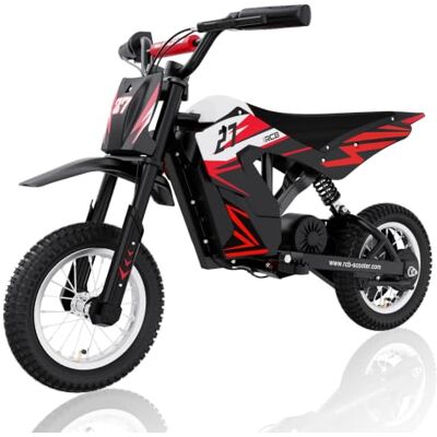 RCB R9X Moto Électrique Enfants, pneus pneumatiques 12 Pouces,Moteur performant, 3 Modes 8/12/25KMH, autonomie Max 17KM,Batterie 36V/5.2 Ah, vélo Moto Cross pour Enfants - Publicité RCB R9X Moto Électrique Enfants, pneus pneumatiques 12 Pouces,Moteur performant, 3 Modes 8/12/25KMH, autonomie Max 17KM,Batterie 36V/5.2 Ah, vélo Moto Cross pour Enfants - Publicité