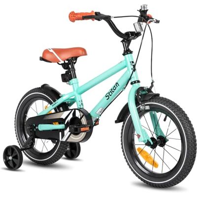 STITCH Vélo d'enfant 14/16/18/20 Pouces pour Filles et garçons de 3 à 13 Ans, vélo d'enfant 14/16/18/20 Pouces pour garçons avec stabilisateurs (Rose, Beige, Bleu, Argent, Vert) - Publicité STITCH Vélo d'enfant 14/16/18/20 Pouces pour Filles et garçons de 3 à 13 Ans, vélo d'enfant 14/16/18/20 Pouces pour garçons avec stabilisateurs (Rose, Beige, Bleu, Argent, Vert) - Publicité