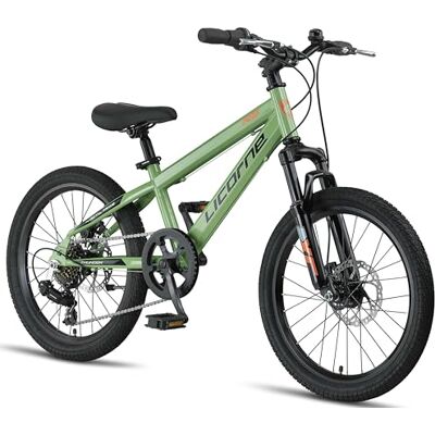 Licorne Bike Thunder Premium VTT de 20, 24, 26, 27,5 et 29 pouces pour filles, garçons, hommes et femmes, freins à disque - Publicité Licorne Bike Thunder Premium VTT de 20, 24, 26, 27,5 et 29 pouces pour filles, garçons, hommes et femmes, freins à disque - Publicité