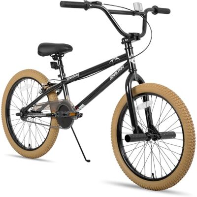 JOYSTAR Gemsbok 20 Pouces Freestyle BMX pour Les garçons et Les Filles de 7 à 11 Ans, 20 Pouces vélo pour Enfants, Brun - Publicité JOYSTAR Gemsbok 20 Pouces Freestyle BMX pour Les garçons et Les Filles de 7 à 11 Ans, 20 Pouces vélo pour Enfants, Brun - Publicité