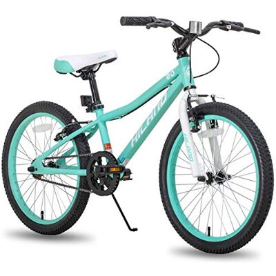HH HILAND HILAND Climber Vélo VTT Enfant 20 Pouces, pour Garçon et Fille de 6 à 9 Ans, Freins V-Brake, Vélo Enfant - Publicité HH HILAND HILAND Climber Vélo VTT Enfant 20 Pouces, pour Garçon et Fille de 6 à 9 Ans, Freins V-Brake, Vélo Enfant - Publicité