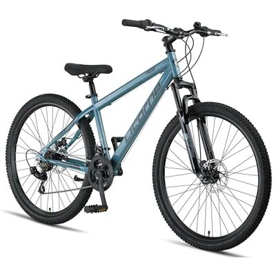 Licorne Bike Thunder Vélo VTT haut de gamme en 20, 24, 26, 27,5 et 29 pouces Vélo pour filles, garçons, hommes et femmes Frein à disque (Aquamarine, 27,5 pouces) - Publicité Licorne Bike Thunder Vélo VTT haut de gamme en 20, 24, 26, 27,5 et 29 pouces Vélo pour filles, garçons, hommes et femmes Frein à disque (Aquamarine, 27,5 pouces) - Publicité