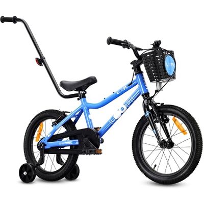 sun baby LOOFI vélo Enfant garçon 16 Pouces Bleu - Publicité sun baby LOOFI vélo Enfant garçon 16 Pouces Bleu - Publicité