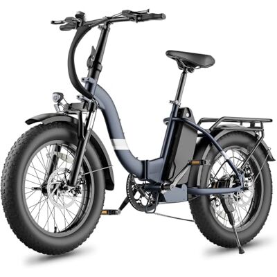 Touroll S2 2026 Vélo Électrique Pliable Tout-Terrain 20"×4.0" Fat Tire, 150KM Autonomie, Batterie 720Wh Amovible, Moteur 250W Vélo Électrique Gros Pneu 7 Vitesses, E-Bike Urbain pour Adulte - Publicité Touroll S2 2026 Vélo Électrique Pliable Tout-Terrain 20"×4.0" Fat Tire, 150KM Autonomie, Batterie 720Wh Amovible, Moteur 250W Vélo Électrique Gros Pneu 7 Vitesses, E-Bike Urbain pour Adulte - Publicité