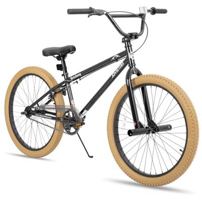 JOYSTAR Gemsbok 24 Pouces Freestyle BMX pour Les Filles de 8 à 13 Ans, 20 Pouces vélo pour Enfants, Brun - Publicité JOYSTAR Gemsbok 24 Pouces Freestyle BMX pour Les Filles de 8 à 13 Ans, 20 Pouces vélo pour Enfants, Brun - Publicité