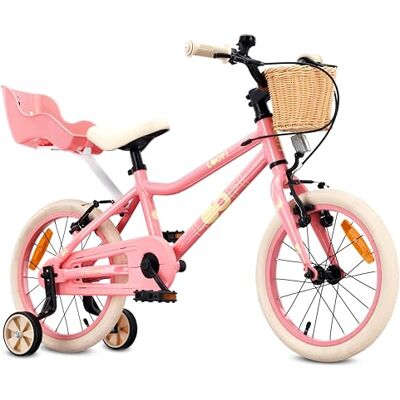 sun baby LOOFI vélo Enfant 12, 14 ou 16 Pouces Vélo fille et garçon 2–6 ans, cadre aluminium léger, roulettes, panier, sonnette et autocollants - Publicité sun baby LOOFI vélo Enfant 12, 14 ou 16 Pouces Vélo fille et garçon 2–6 ans, cadre aluminium léger, roulettes, panier, sonnette et autocollants - Publicité