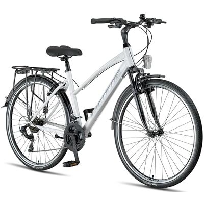 Licorne Bike Vélo de trekking de qualité supérieure de 28" pour homme, garçon, fille, femme 21 vitesses Vélo de ville L-V-ATB (blanc, 0, pouce, 0, micron, 0, picomètre, 0, mètre, 0, mils) - Publicité Licorne Bike Vélo de trekking de qualité supérieure de 28" pour homme, garçon, fille, femme 21 vitesses Vélo de ville L-V-ATB (blanc, 0, pouce, 0, micron, 0, picomètre, 0, mètre, 0, mils) - Publicité