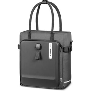 SHAD Bikes Sacoche vélo Porte Bagage Arriere 16L – Sac Cabas Femme Ordinateur imperméable R-Pet – Sacoche Velo Sac a Dos Urbain avec Poche rembourrée – Jusqu’à 4?kg de Charge - Publicité SHAD Bikes Sacoche vélo Porte Bagage Arriere 16L – Sac Cabas Femme Ordinateur imperméable R-Pet – Sacoche Velo Sac a Dos Urbain avec Poche rembourrée – Jusqu’à 4?kg de Charge - Publicité