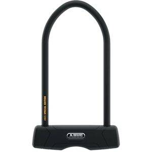 ABUS Antivol en U Granit 460 + support USH460 Antivol vélo en U rond Niveau de sécurité 9-300 mm de hauteur d'arceau - Publicité ABUS Antivol en U Granit 460 + support USH460 Antivol vélo en U rond Niveau de sécurité 9-300 mm de hauteur d'arceau - Publicité