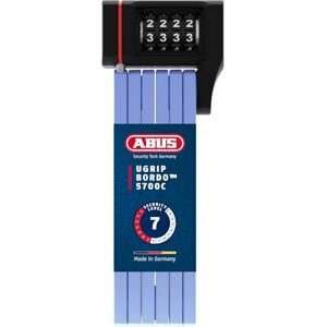 ABUS Antivol pliable Bordo uGrip 5700C SH avec support Antivol vélo à code et à barreaux de 5 mm Niveau de sécurité 7 - Publicité ABUS Antivol pliable Bordo uGrip 5700C SH avec support Antivol vélo à code et à barreaux de 5 mm Niveau de sécurité 7 - Publicité