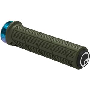Ergon Grips GD1 EVO Factory vert Moss Frozen / colliers Oil Slick - Publicité Ergon Grips GD1 EVO Factory vert Moss Frozen / colliers Oil Slick - Publicité