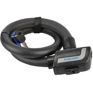 Fischer Pêcheurs Corde Antivol Diamètre 18 mm, Noir, 75, - Publicité Fischer Pêcheurs Corde Antivol Diamètre 18 mm, Noir, 75, - Publicité