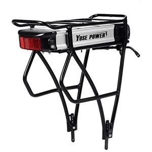YOSE POWER Pedelec Batterie de vélo électrique 36V 13Ah 250W/350W/500W avec Porte-Bagages pour 26"/28" Frein à Disque V-Brake Roue arrière Bike Mifa, Aldi, Prophète, Rex - Publicité YOSE POWER Pedelec Batterie de vélo électrique 36V 13Ah 250W/350W/500W avec Porte-Bagages pour 26"/28" Frein à Disque V-Brake Roue arrière Bike Mifa, Aldi, Prophète, Rex - Publicité