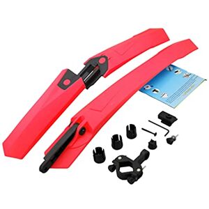OttoBen Garde Boue Velo Ensembles, Doux Vélo Montagne Coloré Protéger Contre l'eau et la Saleté, Libération Rapide Avant et Arrière Gardes Anti-éclaboussures pour VTT Vélo 20, 22, 24, 26 Pouces Rouge - Publicité OttoBen Garde Boue Velo Ensembles, Doux Vélo Montagne Coloré Protéger Contre l'eau et la Saleté, Libération Rapide Avant et Arrière Gardes Anti-éclaboussures pour VTT Vélo 20, 22, 24, 26 Pouces Rouge - Publicité