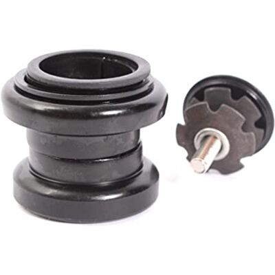 KHEbikes KHE M-WAVE Jeu de direction BMX 1 1/8" en aluminium 7005 Noir Jauge de serrage semi-scellée, 34 mm, avec griffe, coques de roulement trempées, 138 g - Publicité KHEbikes KHE M-WAVE Jeu de direction BMX 1 1/8" en aluminium 7005 Noir Jauge de serrage semi-scellée, 34 mm, avec griffe, coques de roulement trempées, 138 g - Publicité