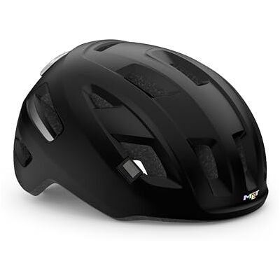 Casque MET pour E-Bike urbain - noir mat - Sécurité certifiée - Publicité Casque MET pour E-Bike urbain - noir mat - Sécurité certifiée - Publicité