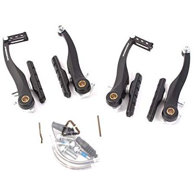 KHEbikes KHE Promax BMX V-Brake V-Brake en aluminium forgé noir anodisé avant arrière - Publicité KHEbikes KHE Promax BMX V-Brake V-Brake en aluminium forgé noir anodisé avant arrière - Publicité