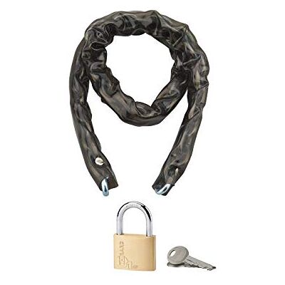 THIRARD - Loops 6mm - Diamètre 6 mm - 0.9 m - Lock and chain set - Publicité THIRARD - Loops 6mm - Diamètre 6 mm - 0.9 m - Lock and chain set - Publicité