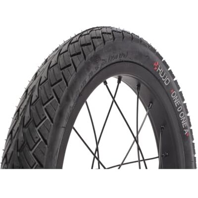 KHEbikes Kujo One 0 One A 14 x 1,75" Pneu de vélo – 0,36 kg – 47-254 ETRTO – 27 TPI – Noir – City & Trekking - Publicité KHEbikes Kujo One 0 One A 14 x 1,75" Pneu de vélo – 0,36 kg – 47-254 ETRTO – 27 TPI – Noir – City & Trekking - Publicité