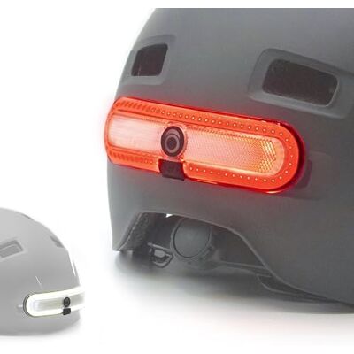 OVERADE OxiLum Phare Avant et arrière Puissant pour vélo, Scooter, Casque 8 Modes d'éclairage (5 Rouge-3 Blancs) Fonctions Feux de freinage et Clignotants Disponibles avec Le Dispositif OxiBrake (Vendu - Publicité OVERADE OxiLum Phare Avant et arrière Puissant pour vélo, Scooter, Casque 8 Modes d'éclairage (5 Rouge-3 Blancs) Fonctions Feux de freinage et Clignotants Disponibles avec Le Dispositif OxiBrake (Vendu - Publicité
