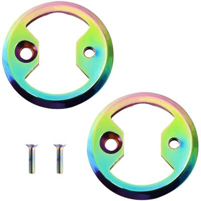 Generic Lot de 2 plaques de pédale en titane pour vélo Pro VTT Wahoo SpeedPlay Comp Zero Aero NanoPCS (Multi) - Publicité Generic Lot de 2 plaques de pédale en titane pour vélo Pro VTT Wahoo SpeedPlay Comp Zero Aero NanoPCS (Multi) - Publicité